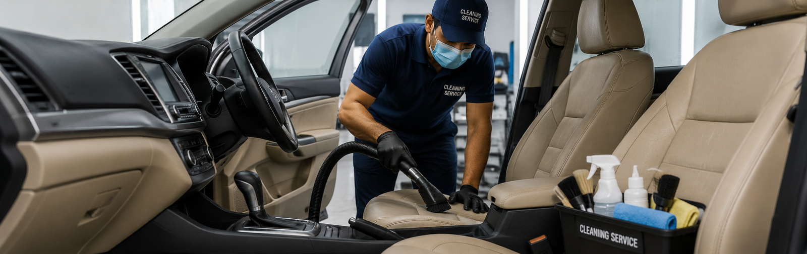 Car Deep Cleaning — Interior